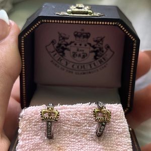 vintage juicy couture mini hoops